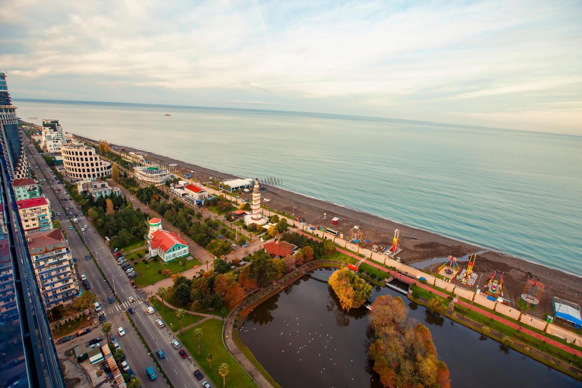 Panorama Orbi Beach Resort Center Suite Batumi Zewnętrze zdjęcie